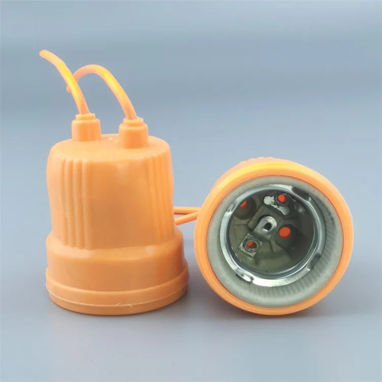 E27 Lamp Bulb Socket Base Holder Converter Light Adapter Conversion Fireproof Home Room Lighting Lamp Adapter