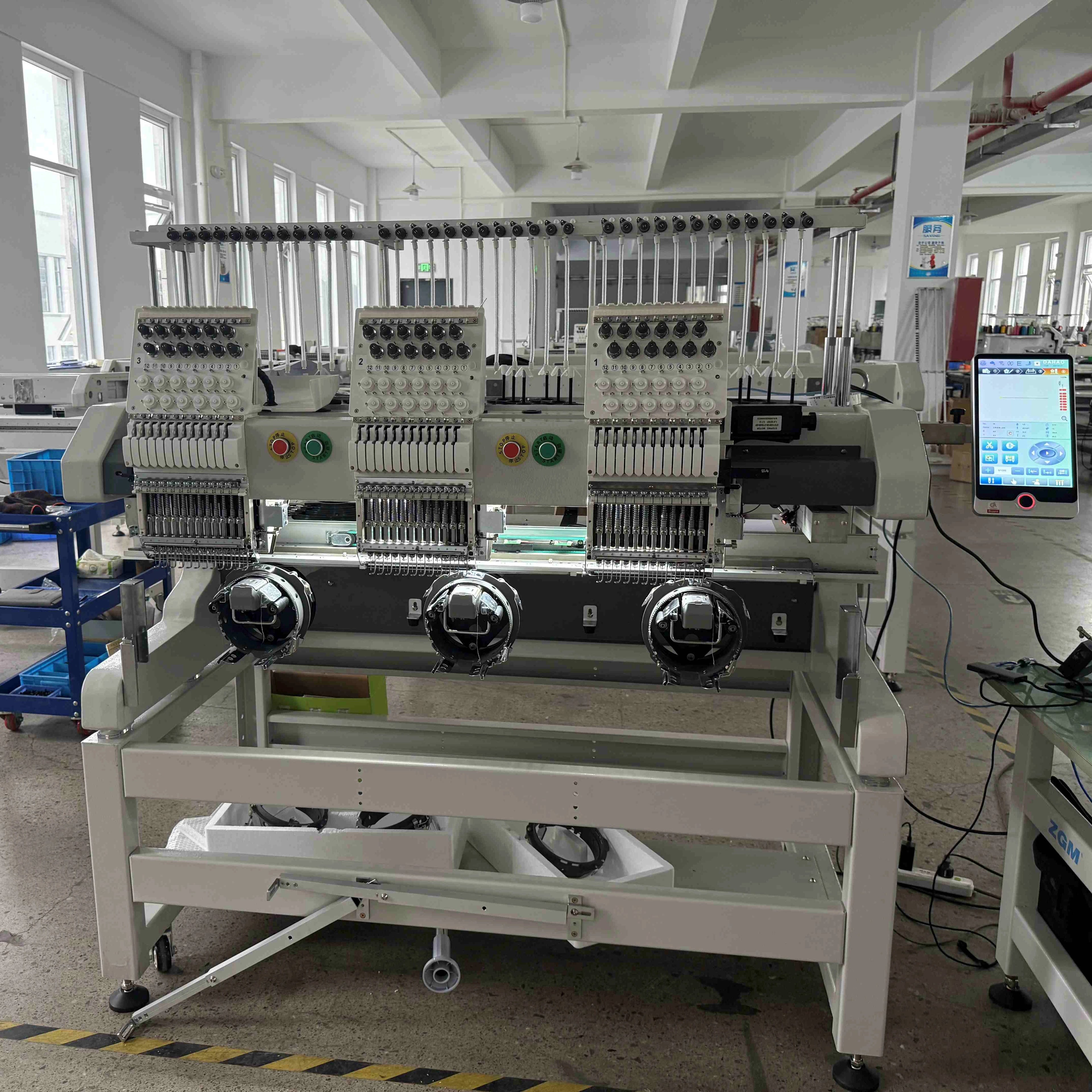 Multi-Needle Computerized Embroidery Machine for Commercial Use High-Speed & Precision Design