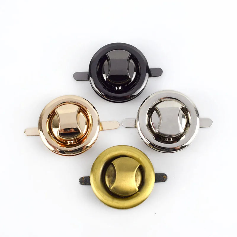 Deepeel BF660 31mm Round Turn Clasp Lock for Handbag Hardware Accessories Bag Twist Locks