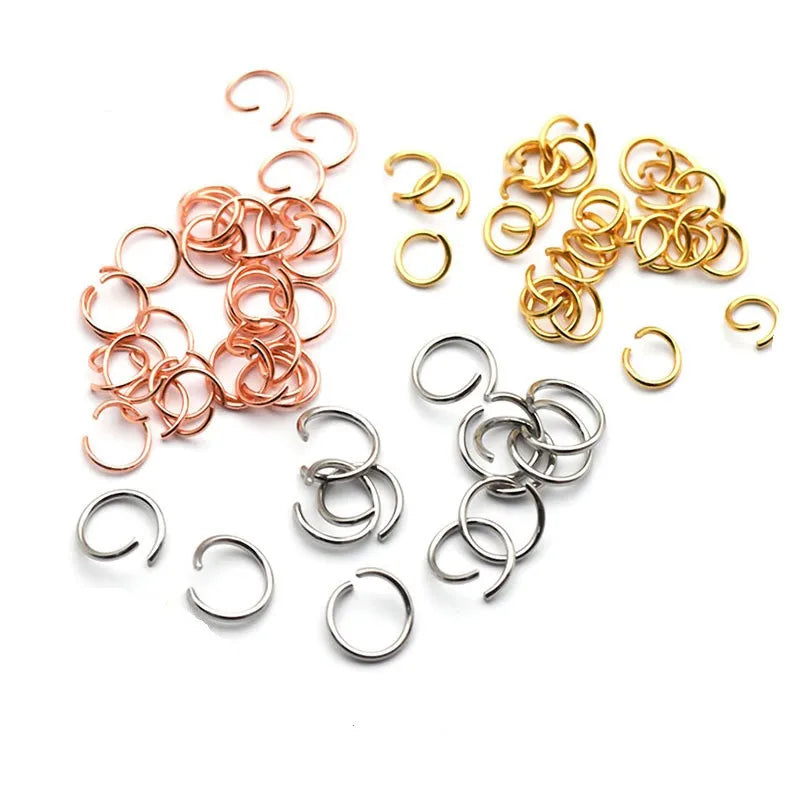 Jewelry Findings Jewelry DIY Accessories O Ring Stainless Steel Jump Ring