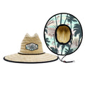 2023 Real Straw Out Door Sombreros Wide Brim Custom Lifeguard Straw Hats