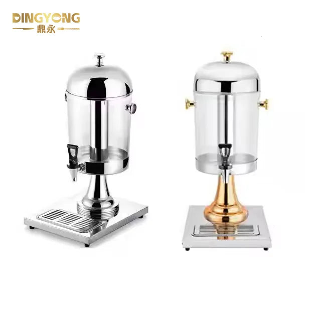 Hotel Catering Self-Service Dispenser 8L Stainless Steel Cold Drink Juice Beverage Machine