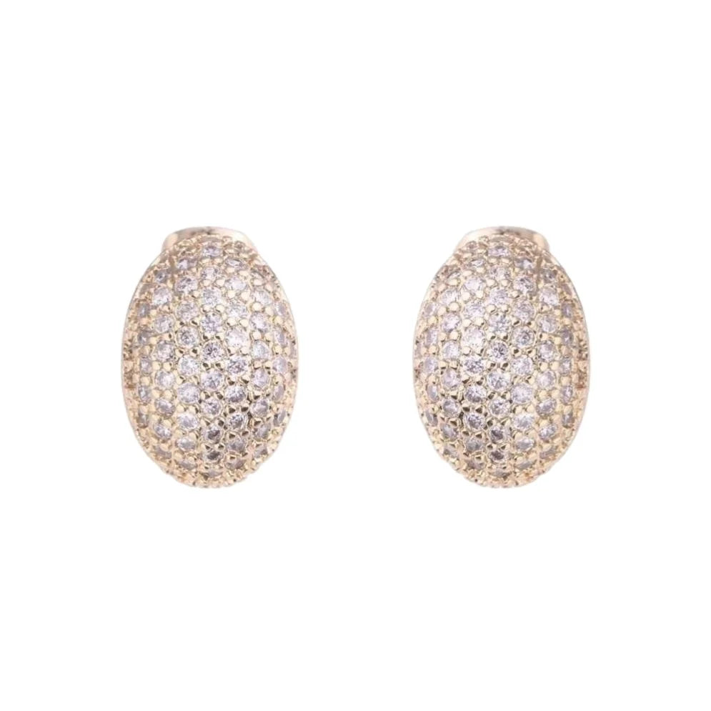 18k Gold Plated Earring Jewelry Beautiful Design Costume Earring