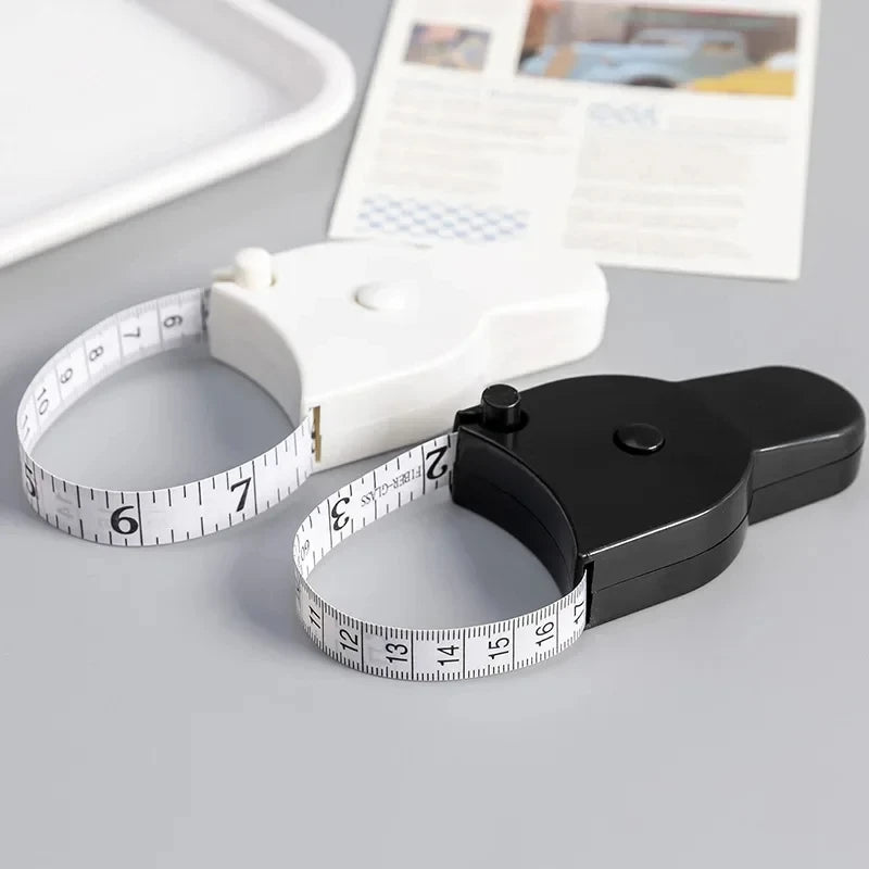 1.5m Retractable Body Measure Tape Mini PocketRuler Waist Arm Chest Hip Measuring Scale Body Fitness Tape Gauging Tool