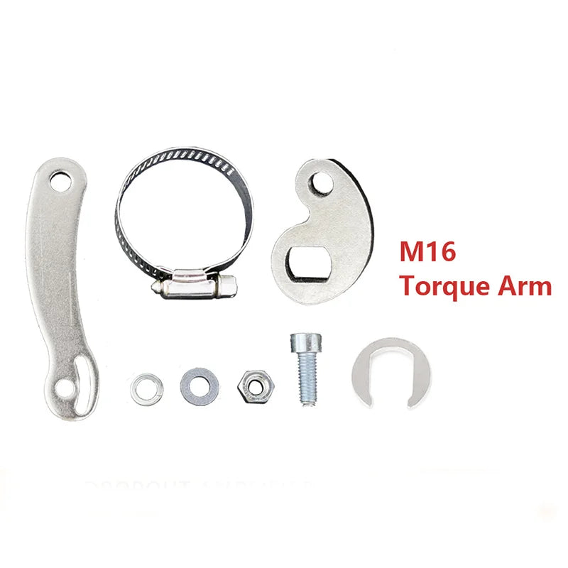 Electric Bike Kit Universal  M16 Torque Arm Conversion Kit Fit for Electric Bicycle E-Bike Front or Rear