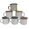 Custom Color and Design Metal Enamel Mug Printing Travel Enamel Mug Custom Camping Coffee Cups and Mugs