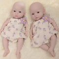 Soft Limb 3kg 47cm 18.5" Reborn Doll Full Body Solid Silicone Reborn Baby Girl Lifelike Newborn Girl