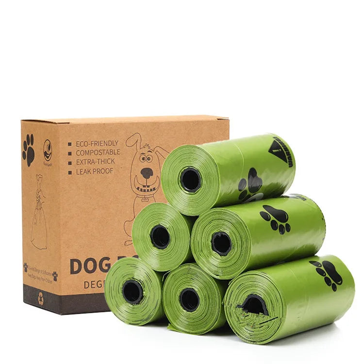 Earth Eco Friendly Unscented Dog Waste Bags Biodegradable Compostable Dog Poop Bags