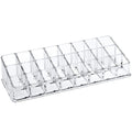 2024 Cosmetic Makeup Organizer for Lipstick 24 Spaces Clear Acrylic Lipstick Organizer Display Stand