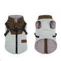 Wholesale Stocked Winter Warm Heated Rope Vest Type Dog Harness Vest Leash Traction