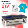 EraSmart A3 Max XP600 Printhead Impresora T-shirt Cloth Textile Machinery DTF Printer Printing Machine for Small Business Ideas