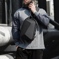 FENRUIEN 2025 Mens Sling Bags Crossbody Waterproof for Man 2023 New Style Puffer Sling Message Bag Factory Shoulder Back Pack