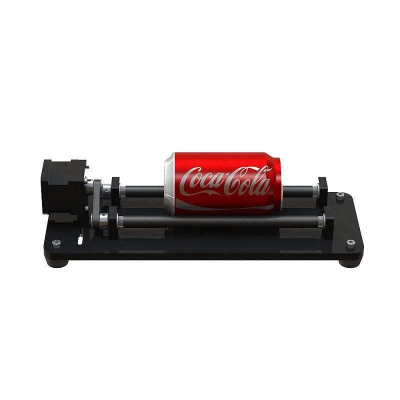 Simple Roller Rotary Tool for Laser Engraving Machine in Engraving Bottle Cup