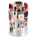 Luxury Texture Hot Selling Clear Acrylic 360 Degree Rotating Adjustable Makeup Organizer Eco-Friendly Modern Tabletop Cosmetic