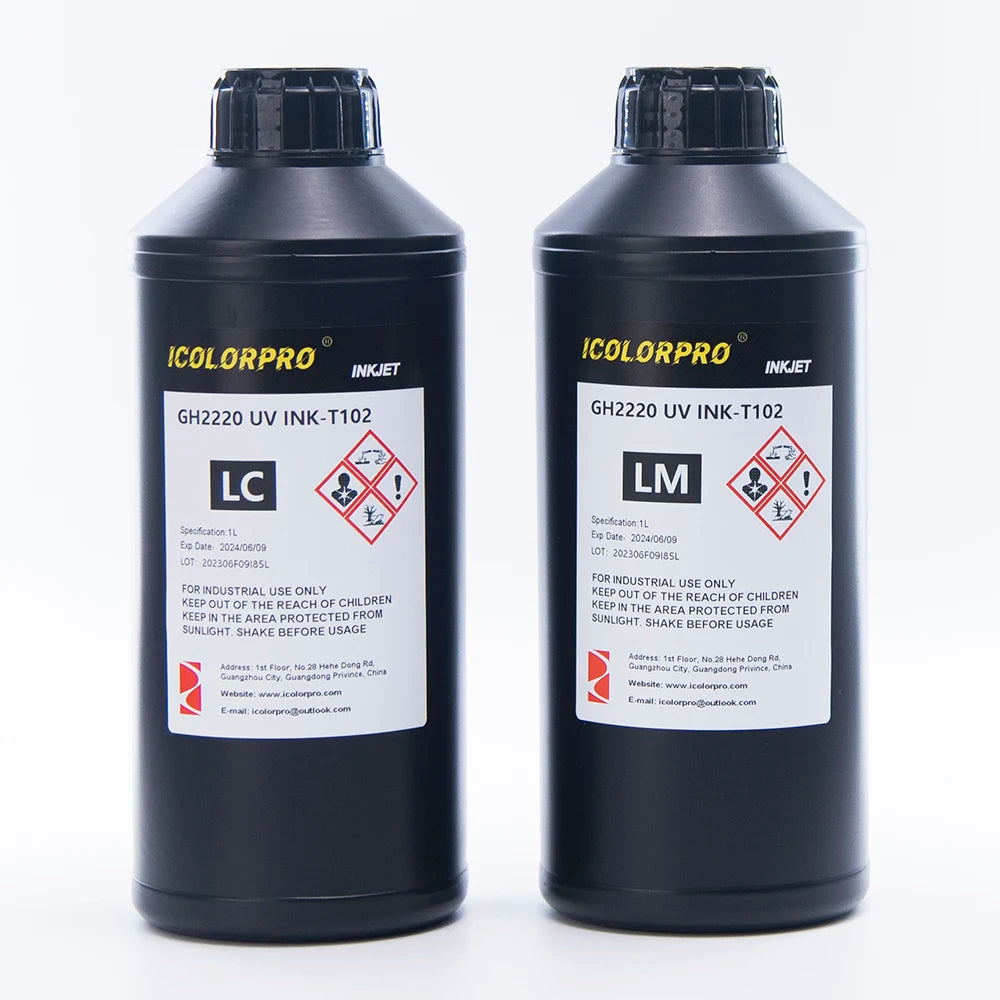 Superior Soft IColorPro UV Ink GH2220 for Ricoh GH2220 Gen5 Gen5i Gen6 I3200 Printhead for Industrial Printing Solutions