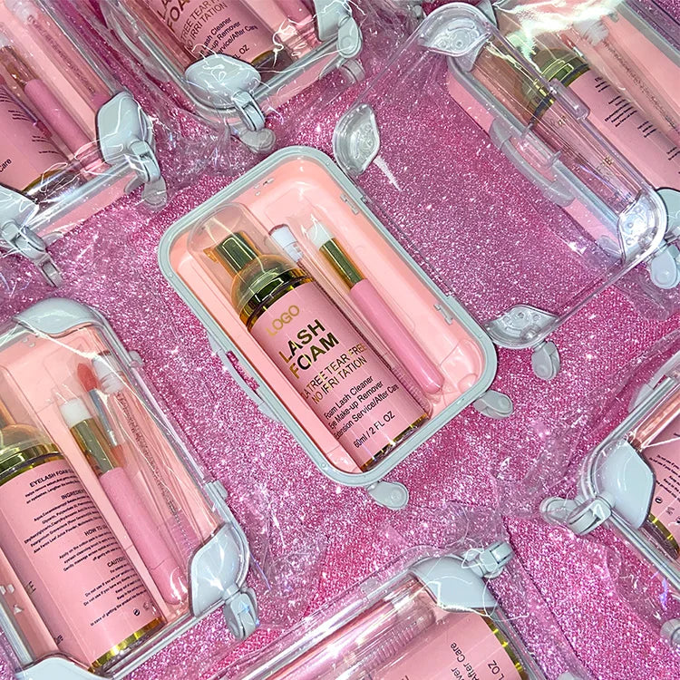 Private Label Cleanser Foam Lash Shampoo Foam Cleanser 30ml60ml100ml Private Logo