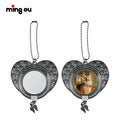Wholesale Custom Pet Dog Ornament Personalised Sublimation Blank Hanging Heart Pet Memorial Ornament
