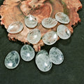 2026 Wholesale Best Quality Clear Quartz Worry Stone /Thumb Stone Buy