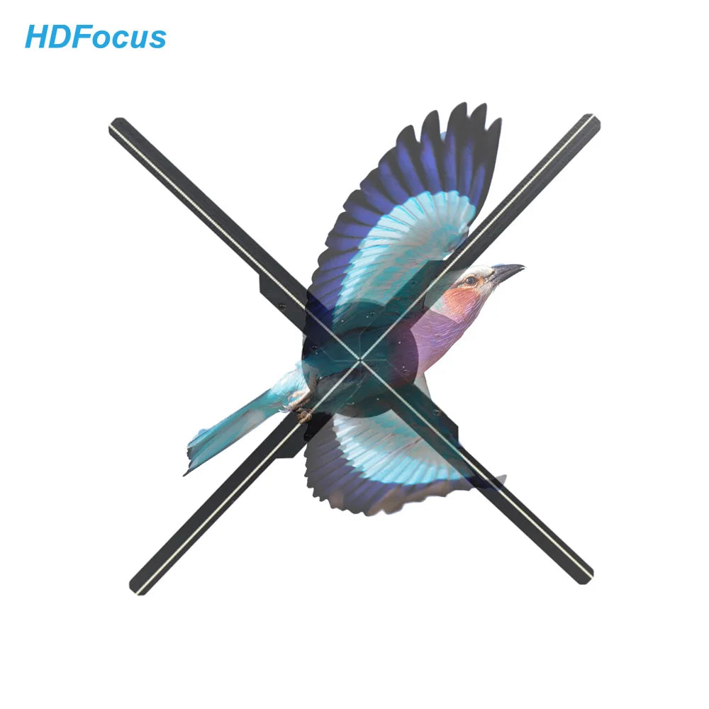 Holograma 3d 52 Cm Holographic Fan 4k 1080p App Control Led Fan 3d Hologram Display