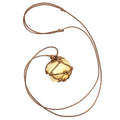 HZ Wholesale Crystal Beautiful Yellow Jade Tumbled Shape Tree of Life Pendant Necklace for Gifts Jewelry
