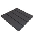 Interlocking Floor Tiles 12" X 12" Plastic Wood WPC DIY Decking Tile   Outdoor Garden Used Patio Tiles