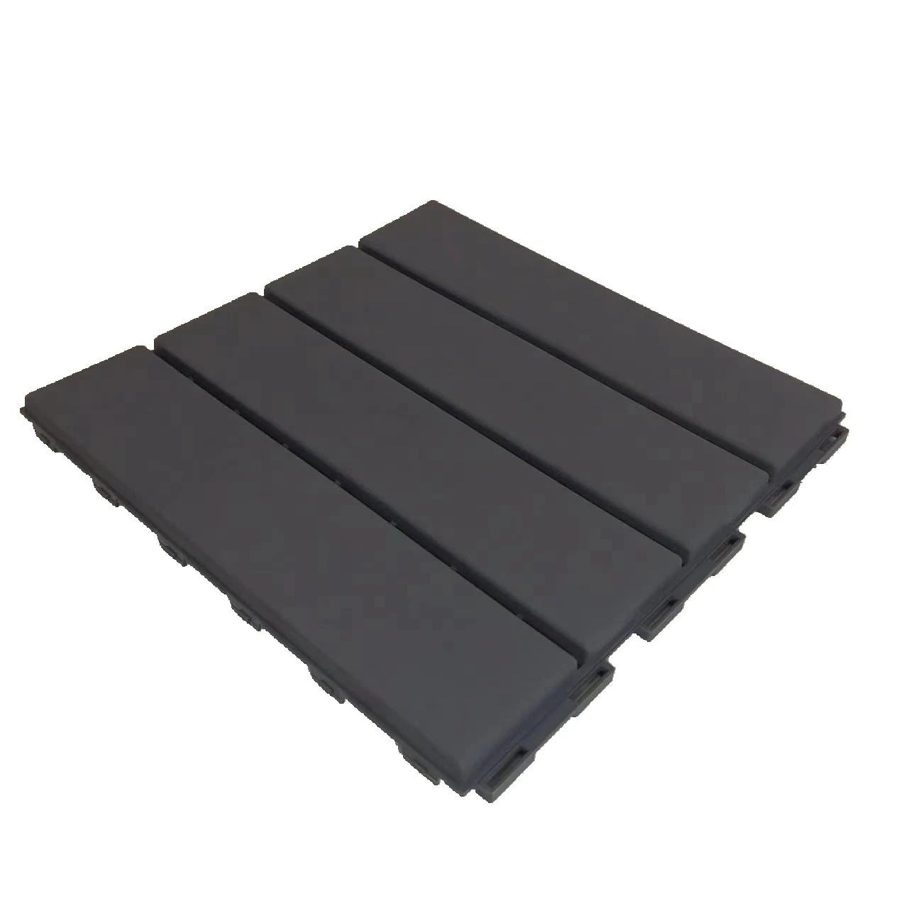 Interlocking Floor Tiles 12" X 12" Plastic Wood WPC DIY Decking Tile   Outdoor Garden Used Patio Tiles