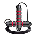 Adjustable Steel  Tangle-Free Rapid Speed Jumping Rope Cable with Ball Bearings and Foam Handles for Fitness Home Exercise