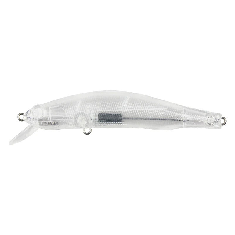 10/15.5g Floating Minnow Unpainted Blank Lure Hard Plastic Fishing Lures