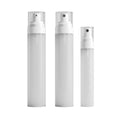 Stock 30ml 50ml PP Perfume Spray Bottle Frosted Clear PET Pump Spray Travel Alcohol Refill Toner Bottle