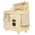 2023 New Children's Play House Wood Kitchen Toy Set Wooden Girl Cooking Kitchen Kids Home Simulation Toys