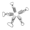 Factory Supply Various Metal Buckle Clip Oval Swivel Alligator Hook Lobster Claw Plastic Safety Breakaway Lanyard Accessories