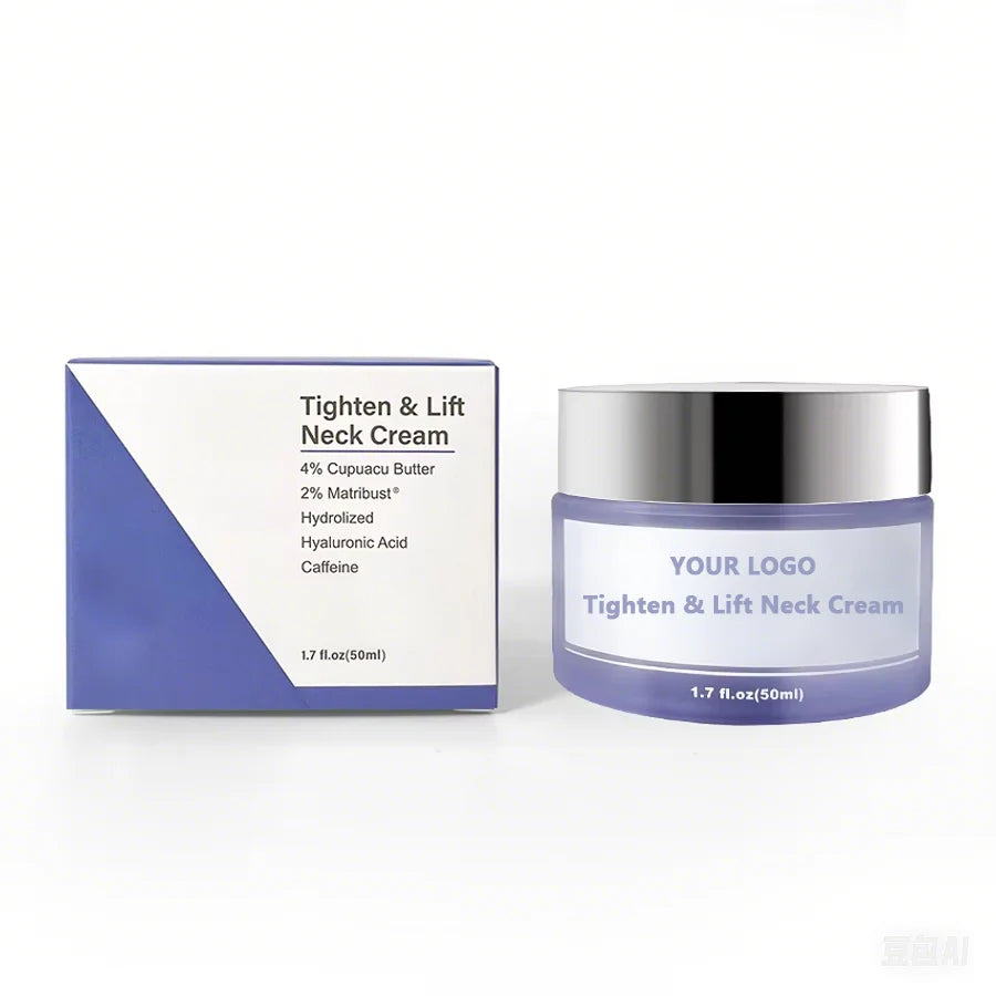 Custom Logo Factory Natural Organic Firming Anti-Aging Anti Wrinkle Whitening Tightening Moisturizer Massage Neck Cream