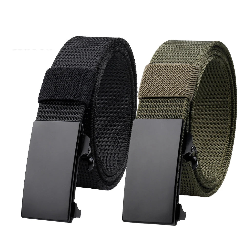 Outdoor Tactical Belt Nylon Outdoor Webbing Belt Tactical Belt With Quick Release Buckle