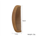 Custom Logo Wholesale Beard Comb Wood Beard Comb Black Beard Comb