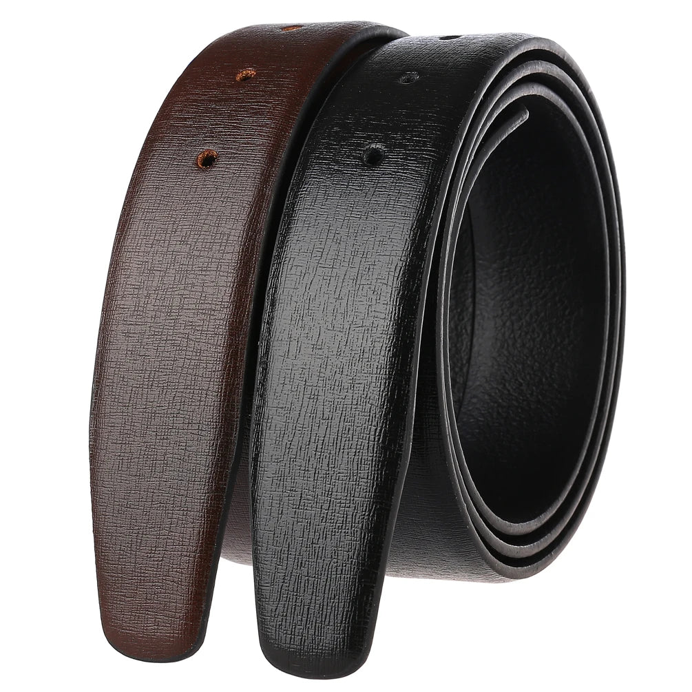 Perforated Needle Belt Belt Strip Men's Belt Small Cross Pattern LY34-348