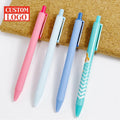 Wholesale Best Bulk Plastic Cheap Multicolored Lemonade Comfort Ballpoint Pens With OEM Custom Printed Logo