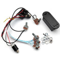 Pre-wired 3 Band Active Bass Circuit Active & Passive EQ Equalizer Electric Bass Preamp Circuit