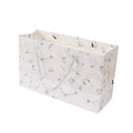 Custom Marbled Paper Craft Bag with Handle for Cake and Gift and Food Package Paper Bags