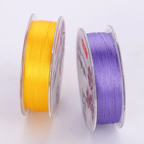 0.3mm Lanyard Polyester Cord Jewelry Thread Jewelry Accessories Rope Bracelet Necklace Handmade Material Braided Cord