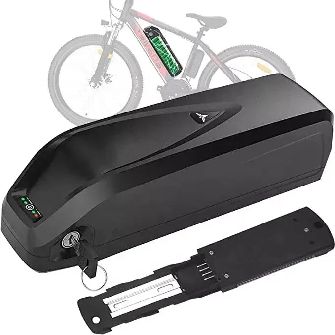 Hailong Downtube Battery for 250W to 1000W Ebike Lithium Ion Packs for 350W 500W 750W Motorcycles