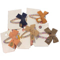 Korean Version of Beautiful Hairpins and Fashionable Flannel Bow and Diamond Hairpins for Women