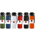 Tea Separation Large Capacity 600ML/800ml/1000ML/1500ML Straight Vacuum Double Wall Insulated Stainless Steel Water Bottle