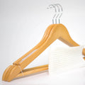 Bestseller 2023 Wholesale Anti-slip Rubber for Wood Hanger ClothesMetal Hooks Clothes Wooden Cloth Hanger
