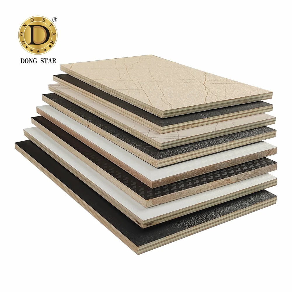 Best Melamine Plywood Cabinet Any Kinds Furniture Board Melamine Laminated Plywood Factory 18MM