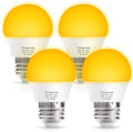 G14 G45 E26 Yellow LED Bulbs with 2000K Yellow Lighting Non-dimmable Led Bug Bulb for Indoor Outdoor