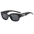 Classic Black Frame Sunglasses UV 400 Durable Vintage Travel Fashion Glasses Trendy Unisex Sun Glasses