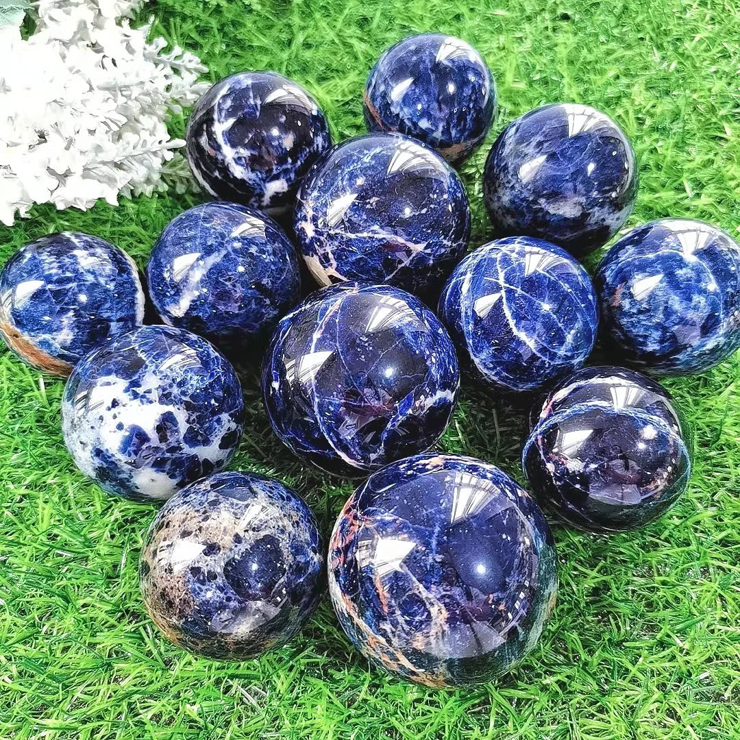 Wholesale Natural High Quality Beautiful Polished Healing Ball Sodalite Sphere for Gift Decoration