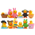 3D Miniature Swimming Duck Doll Aquarium Landscape Decoration Car Interior Accessories Table Small Ornament