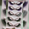 Yiernuo Qingdao Holiday d Curl Strip Eyelashes Dramatic Cat Eye Lashes Supplies Volume Russian Eyelashes