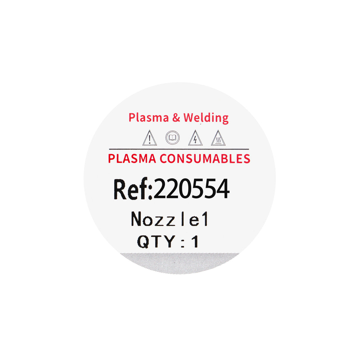 Plasma Cutting Accessories Nozzle Tips 220554 50A for HPR130 260 Plasma Torch MegaBDM